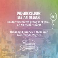 10 jaar Phoenix Cultuur: kunst & cultuur lééft in Meierijstad!