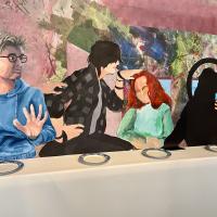 Expositie ‘Grenzeloos’ door jongeren van het TekenAtelier