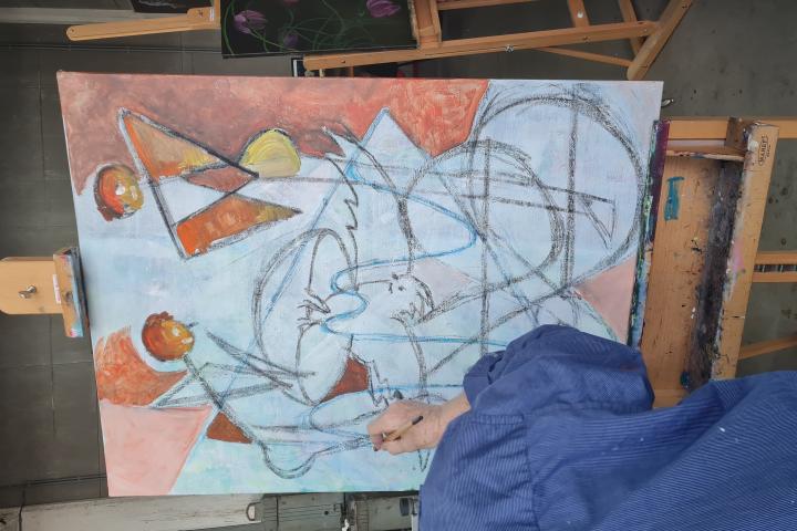 Tekenen En Schilderen Door Wilbert Dirkx