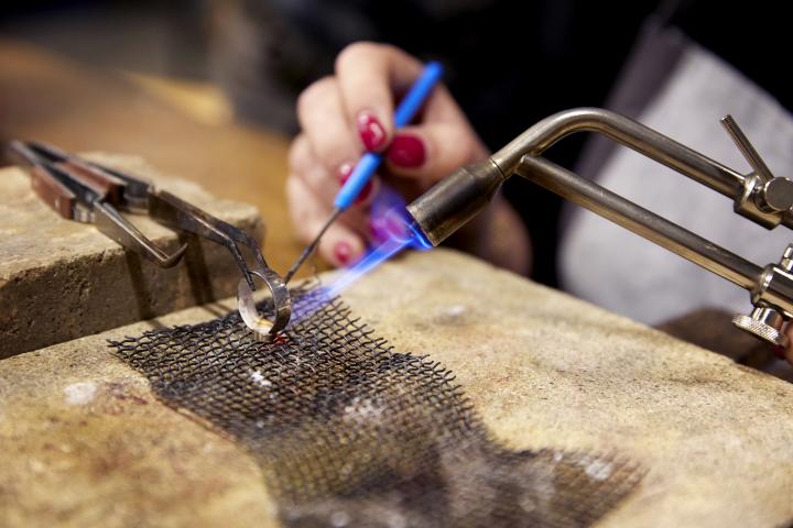 Korte cursus Edelsmeden door Heidi Verstraten
