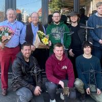 Internationale Smeedkunst in actie bij Phoenix Cultuur op Noordkade