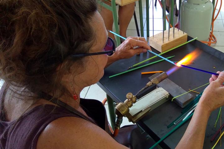 Dagworkshop Glas Bewerking Aan De Brander